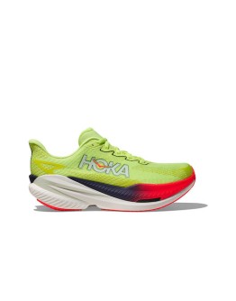 HOKA Mach X Ανδρικά Αθλητικά Παπούτσια Running Neon Yuzu / Squid Ink