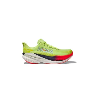 HOKA Mach X 3 Men's Running Shoes Neon Yuzu / Squid Ink