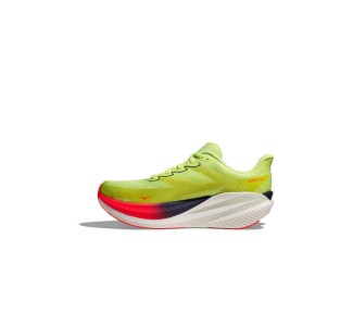 HOKA Mach X Ανδρικά Αθλητικά Παπούτσια Running Neon Yuzu / Squid Ink