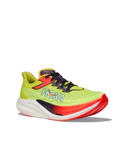 HOKA Rocket X 3 Ανδρικά Αθλητικά Παπούτσια Running Neon Yuzu / Squid
