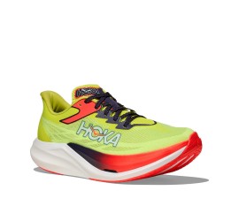 HOKA Rocket X 3 Ανδρικά Αθλητικά Παπούτσια Running Neon Yuzu / Squid