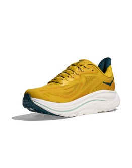 HOKA Clifton 10 Ανδρικά Αθλητικά Παπούτσια Running Yellow Gold / Tidal Wave