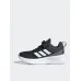 Adidas Fortarun 4.0 Αθλητικά Παιδικά Παπούτσια Running με Σκρατς Μαύρα