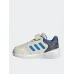 AdidasTensaur Run 3.0 El Αθλητικά Παιδικά Παπούτσια Running με Σκρατς Λευκά