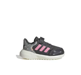 Adidas Tensaur Run 3.0 Αθλητικά Παιδικά Παπούτσια Running με Σκρατς Γκρι