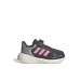 Adidas Tensaur Run 3.0 Αθλητικά Παιδικά Παπούτσια Running με Σκρατς Γκρι