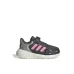 Adidas Tensaur Run 3.0 Αθλητικά Παιδικά Παπούτσια Running με Σκρατς Γκρι