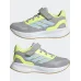 Adidas Runfalcon 5 El C Αθλητικά Παιδικά Παπούτσια Running με Σκρατς Γκρι