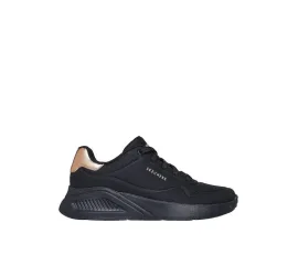 Skechers Uno Lite Γυναικεία Sneakers Μαύρα