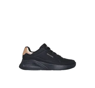 Skechers Uno Lite Γυναικεία Sneakers Μαύρα