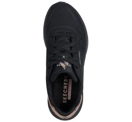 Skechers Uno Lite Γυναικεία Sneakers Μαύρα