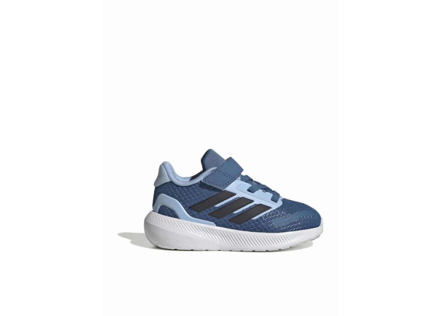 Adidas Runfalcon 5 El I Αθλητικά Παιδικά Παπούτσια Running με Σκρατς Μπλε