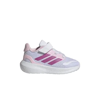 Adidas Runfalcon 5 El I Αθλητικά Παιδικά Παπούτσια Running με Σκρατς Λιλά