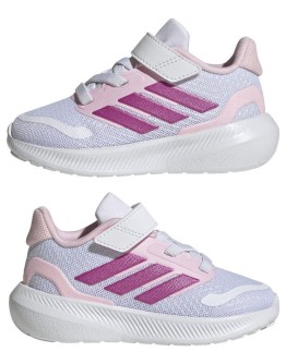 Adidas Runfalcon 5 El I Αθλητικά Παιδικά Παπούτσια Running με Σκρατς Λιλά
