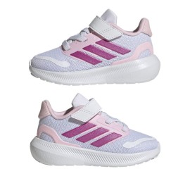 Adidas Runfalcon 5 El I Αθλητικά Παιδικά Παπούτσια Running με Σκρατς Λιλά