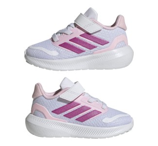 Adidas Runfalcon 5 El I Αθλητικά Παιδικά Παπούτσια Running με Σκρατς Λιλά