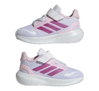 Adidas Runfalcon 5 El I Αθλητικά Παιδικά Παπούτσια Running με Σκρατς Λιλά