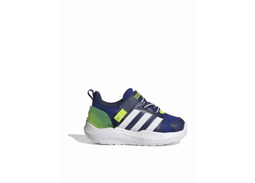 Adidas Rnr El Αθλητικά Παιδικά Παπούτσια Running με Κορδόνια Μπλε