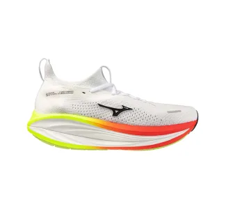 Mizuno|Men's Neo Vista 3 Running Shoes - White/Black/Orange