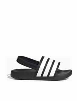Adidas Παιδικές Σαγιονάρες Slides Μαύρες Adilette Estrap