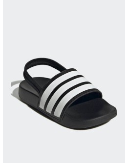 Adidas Παιδικές Σαγιονάρες Slides Μαύρες Adilette Estrap