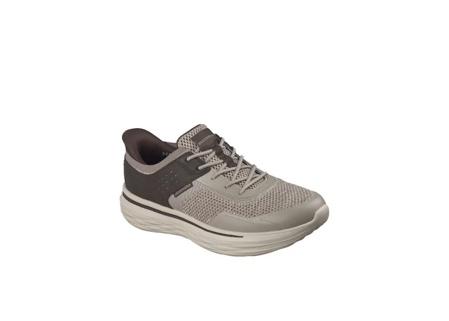 Skechers Nevarro Tavo Ανδρικά Sneakers Μπεζ / Καφέ