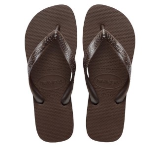 Havaianas Top Tiras Σαγιονάρες σε Καφέ Χρώμα