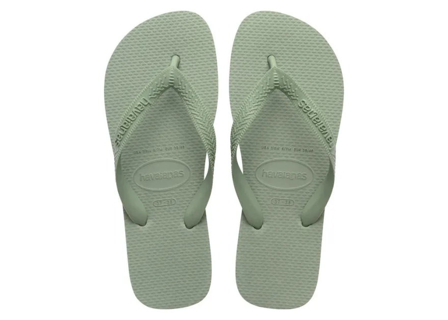Havaianas Top Senses Σαγιονάρες σε Πράσινο Χρώμα