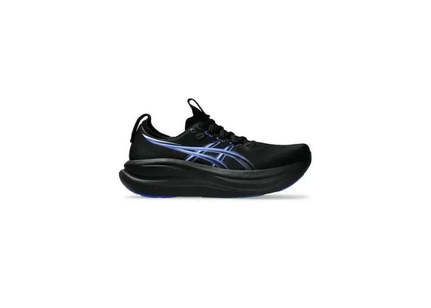 ASICS Gel-nimbus 28 Ανδρικά Αθλητικά Παπούτσια Running Black / Neon Blue
