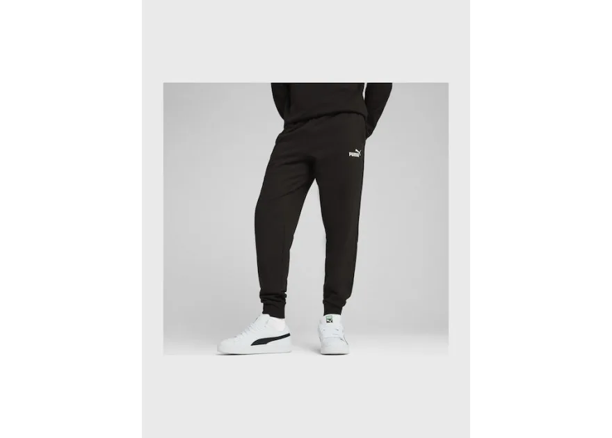 PUMA Παντελόνι Φόρμας με Λάστιχο Μαυρο