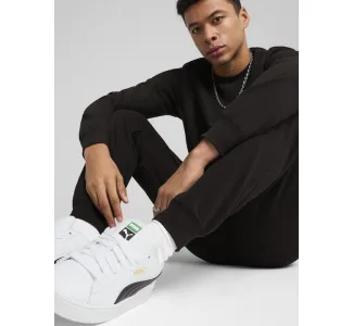PUMA Παντελόνι Φόρμας με Λάστιχο Μαυρο
