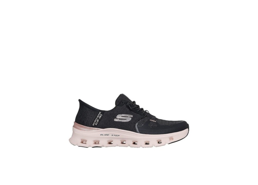Skechers Glide-step Γυναικεία Sneakers Μαύρα
