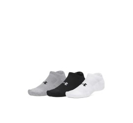 Under Armour Ua Performance Running Κάλτσες Λευκές 3 Ζεύγη