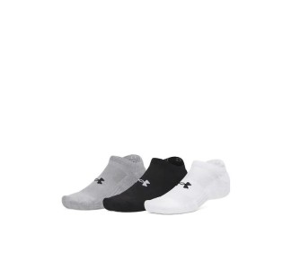 Under Armour Ua Performance Running Κάλτσες Λευκές 3 Ζεύγη