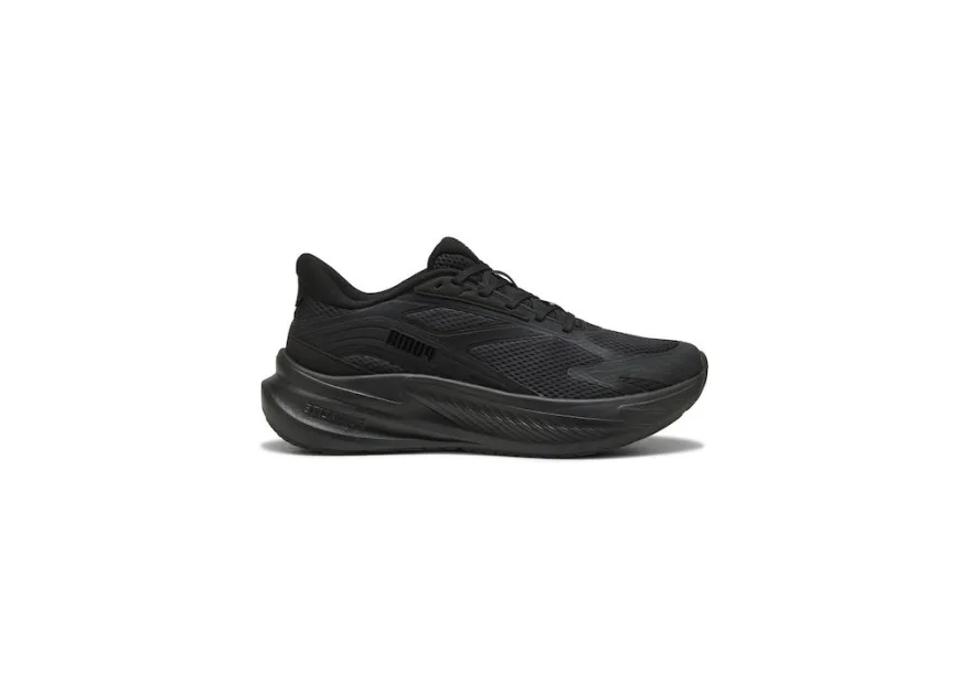 PUMA Maxstride Lite Ανδρικά Αθλητικά Παπούτσια Running Μαύρα