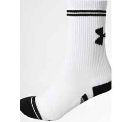 Under Armour Αθλητικές Κάλτσες Λευκές 3 Ζεύγη