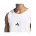 Adidas Essentials Aeroready Αθλητική Μπλούζα Λευκή