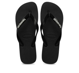 Havaianas Logo Ανδρικά Flip Flops Μαύρα