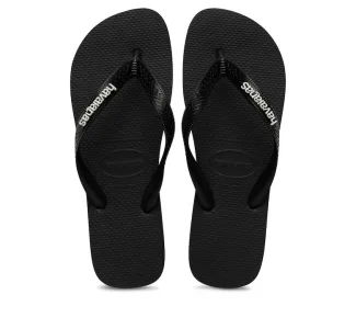 Havaianas Logo Ανδρικά Flip Flops Μαύρα