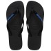 Havaianas Logo Ανδρικές Σαγιονάρες Μαύρες