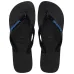 Havaianas Logo Ανδρικές Σαγιονάρες Μαύρες