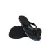 Havaianas Logo Ανδρικές Σαγιονάρες Μαύρες