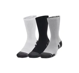Under Armour Tech Αθλητικές Κάλτσες Γκρι 3 Ζεύγη