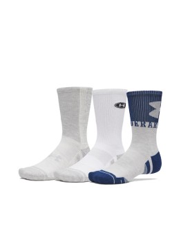 Under Armour Αθλητικές Κάλτσες Λευκές 3 Ζεύγη