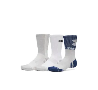Under Armour Αθλητικές Κάλτσες Λευκές 3 Ζεύγη