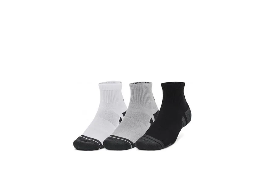 Under Armour Tech Αθλητικές Κάλτσες Γκρι 3 Ζεύγη