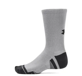 Under Armour Tech Αθλητικές Κάλτσες Γκρι 3 Ζεύγη
