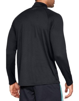 Under Armour Tech 2.0 Αθλητική Μπλούζα Μακρυμάνικη Μαύρη