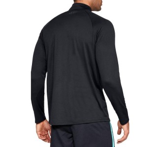 Under Armour Tech 2.0 Αθλητική Μπλούζα Μακρυμάνικη Μαύρη