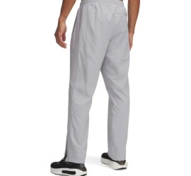 Under Armour Rival Woven Παντελόνι Φόρμας Γυαλιστερό με Λάστιχο Mod Gray / White